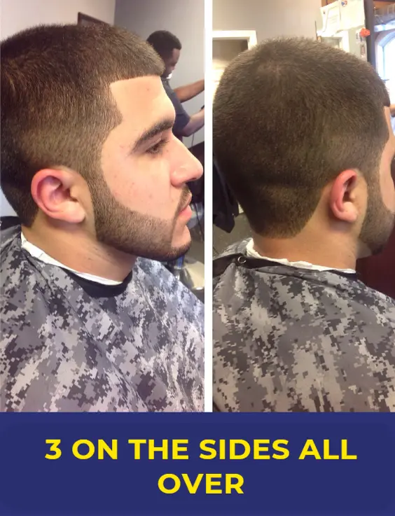 3 on the Sides Haircut