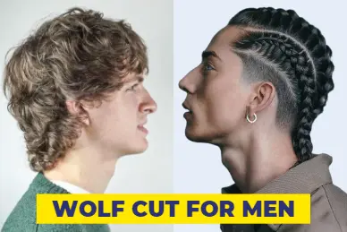 Wolf Cut For Men: Tips and Styles with photos